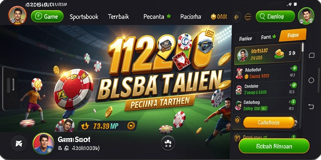 Tampilan utama gameplay <strong>1121SLOT</strong> dalam taruhan olahraga.