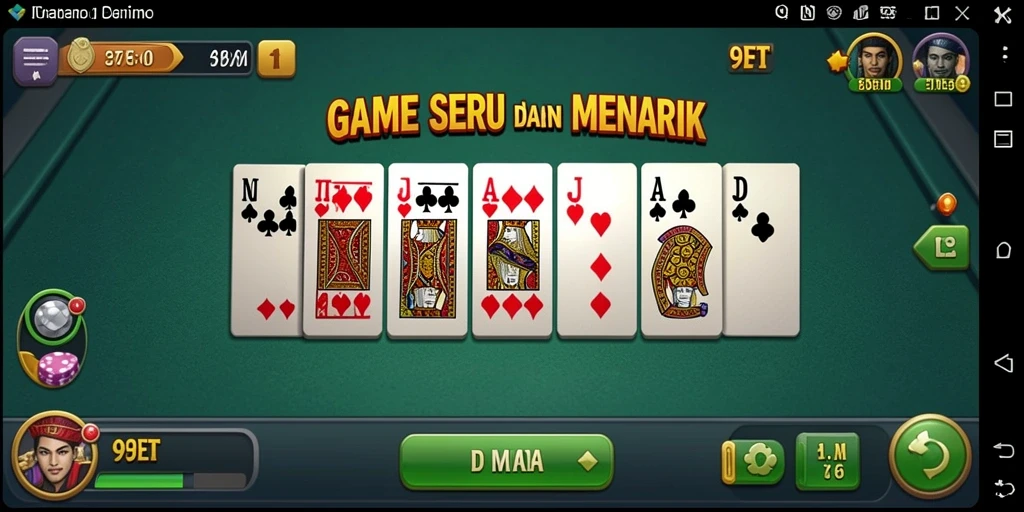 Gameplay seru dari 9ET dengan grafis menarik.