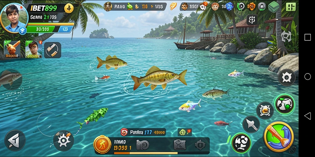 Tampilan gameplay memancing yang menarik dari IBET899.
