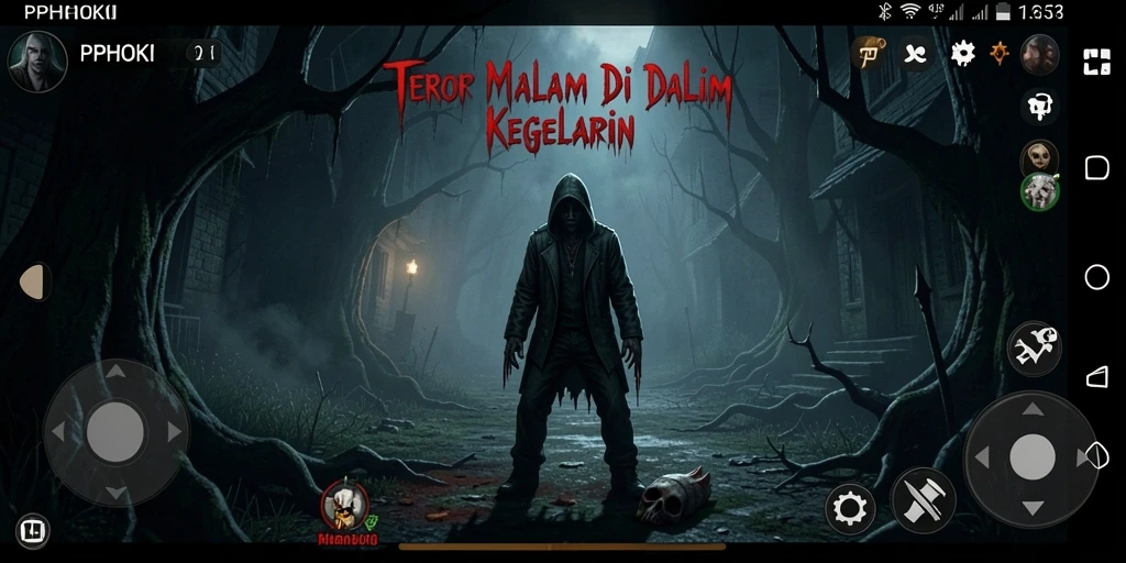 Tangkapan layar gameplay menampilkan kengerian dan ketegangan PPHOKI.